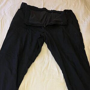 Uniqlo HeatTech Fleece-Lined Black Pants (XL)